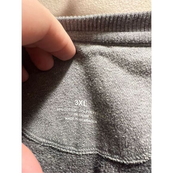 North Dakota State Grey Crewneck Sweatshirt Woman’s Size 3XL - Picture 3 of 5